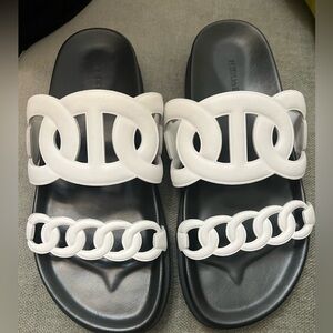 Hermes Nappa sandals